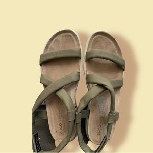 Ecco Women's Olive Sandals